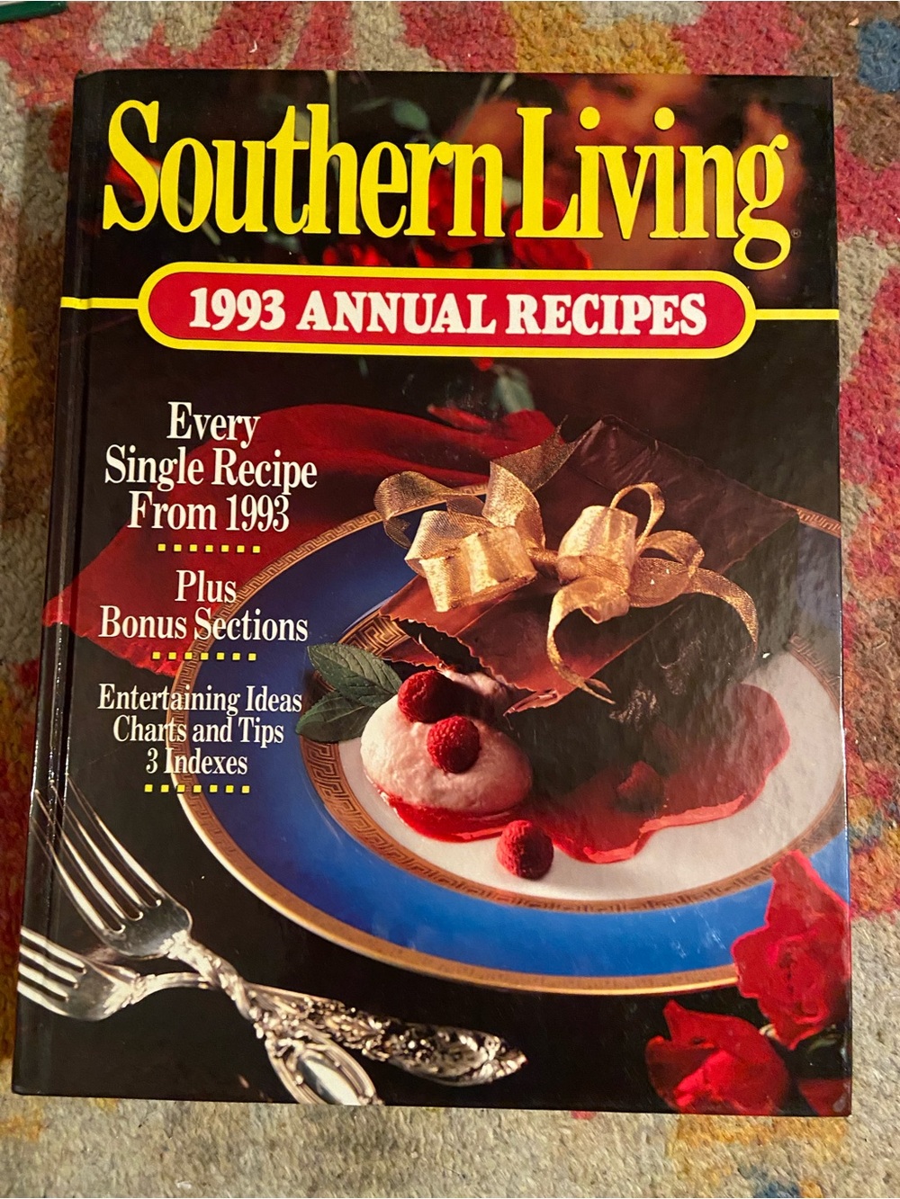 Southern Living 1993 Cookbook 90s 1990s chocolate dessert cookies cake pie main
